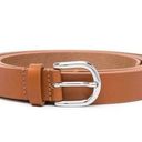 Isabel Marant  brown silver buckled leather belt NEW Photo 0