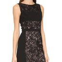 Black Halo  Wyatt Black Lace Embroidered Sheath Midi Dress Size 0 Photo 11