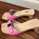 Dr. Scholls vintage pink wooden sandals Photo 4