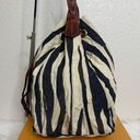 Dooney & Bourke  Vintage Zebra Print Drawstring Bag Photo 9