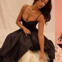 House Of CB  XS D-DD 'Mademoiselle' Black Satin Tulle Midi Dress NWOT Photo 1