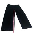 A New Day NWOT Solid Black Wide Leg Crowd Pants Trousers Cotton Twill  Target New Photo 5