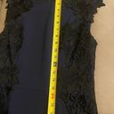 Betsey Johnson Betsy Johnson midnight Blue/ Embroidered lace dress size 6 Photo 9