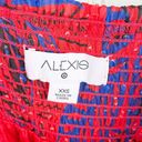 Alexis  for Target Tropical Leaf Tie Shoulder Strap Asymmetric Dress Size XXS Photo 7