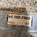 We The Free Free people light wash jean shorts size 25 Photo 2