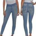 Guess  Body Sculpting Elastic Waist Pull On Jean Blue Fairy Minimalist Feminine M Photo 1