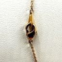 The Bar Gold tone pendant necklace Photo 0