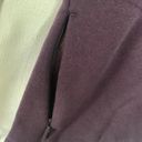 Athleta  Cozy Karma womens small purple plum pull over sweat shirt cowl neck wrap Photo 10