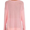 Avia Pink Mesh Back Side Slit Long Sleeve Shirt Photo 1