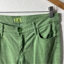 MOTHER Denim  The Dropout A Walk In The Park Poison Ivy Green Jeans Pants Size 28 Photo 3