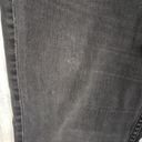 Riders By Lee  Stone Washed Black Denim Relaxed Cropped Jeans Women's Size 18P Photo 2