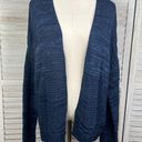 Universal Threads UNIVERSAL THREAD Open Front Cardigan Sweater Blue-Large Photo 0