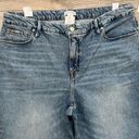 Good American NWT  Good Girlfriend Petite Plus Size Jeans Indigo112 | Light | 16 Photo 4