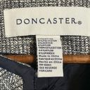 Doncaster  Tweed Navy White Lined Classic Blazer Navy Blue 4 Photo 7