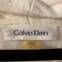 Calvin Klein Sleeveless Tie Front Blouse Cream Photo 6