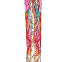 Marciano  Silk Multicolor Printed Maxi Dress Sz S Photo 6