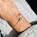 Tehrani Jewelry Evil Eye Bracelet | 14K Solid Gold bracelet | perfect gift Photo 1