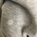 Lululemon Scuba Oversized 1/2 Zip Hoodie Heathered Core Ultra Light Grey M/L Photo 6