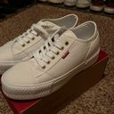 Levi's Levi white platform sneakers  Photo 0