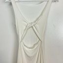 l*space L* Nico Cutout Cover-Up Rib Dress in Cream Size Small Photo 11