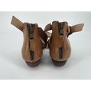 Miz Mooz  Ankle Strap Sandals Sz 38 Brown Leather Low Heel Photo 6