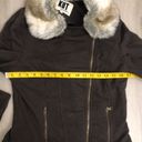 Kut From The Kloth removable faux fur collar jacket size large Photo 2