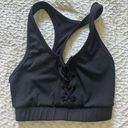 Strut this Black Corset Sports Bra Photo 0