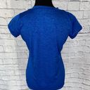 Xersion v-cut dri fit short sleeve activewear shirt blue sz S women Photo 6