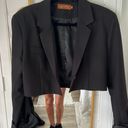 Cropped Black Jacket Size M Photo 0