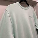 FILA  Mint Green Pullover Crew Neck Long Sleeve Sweater - M Photo 13