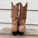 Laredo Vintage  tan suede leather cowgirl western boots Photo 6