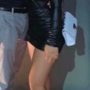 Pretty Little Thing Leather Dress Photo 0