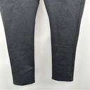 DKNY  Jeans Black Gray Ponte Diamond High Rise Straight Leg Pull-On Pants Size XL Photo 2