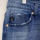 KanCan USA Kancan Exposed Button Fly High Rise Stretch Denim Medium Wash Skinny Jeans 11/29 Photo 2