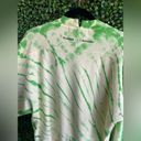 Proenza Schouler  White Label Women’s Green/Yellow Tie/Dyed Long Sleeve Crewneck Photo 13