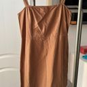 Kendall + Kylie  Tan Dress Photo 0