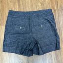 White House | Black Market  Gray Cuffed Shorts Sz 2 Photo 3