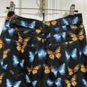 Missguided  Butterfly Jeans!  Black Denim with Orange & Blue Pattern.  Waist 26 Photo 6