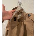 Coach Short Trench Tan Coat Photo 7