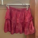 Love Shack Fancy Ruffle Mini Skirt Photo 0