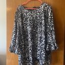 Bobeau women’s leopard print blouse  Photo 0