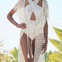 Anthropologie Crochet Cover Up Kaftan Photo 0