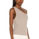 Lovers + Friends  Revolve Womens Small Cindi Tank Top in Warm Grey Sleeveless New Photo 0