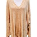 American Eagle  Peach Oversized Waffle Knit Sweater XXL NWT Photo 0