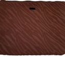 Triangl NEW  Swimwear Neoprene Pouch Travel Clutch Cocoa Brown Textured Photo 5