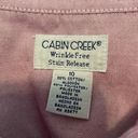 Cabin creek  Women Top Size 10 Purple Wrinkle Free Casual Workwear Photo 1