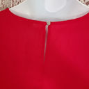 Est. 1946  red black bell sleeve blouse with lace detail Photo 5