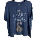 Maurice's Maurice’s Plus Size 1X My Heart Is In Nashville Graphic Tee Guitar Western Photo 2