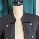 Tommy Hilfiger  Military Band Button Blazer Jacket Women Small Blue New NWT Photo 5