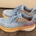 Hoka  Clifton 9 Size 6.5 Women’s Airy Blue/Icewater Photo 5